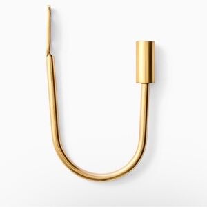 West Elm Oversized Rod Tie Backs | Set of 2 | Finish: Antique Brass